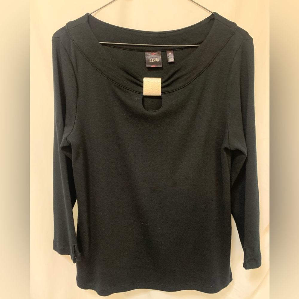 Rafaella Black Women's Top